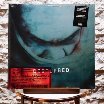 Виниловая пластинка Disturbed &ndash; The Sickness (LP, 25th Anniversary, Gatefold, Green Vinyl) 093624843283 фото
