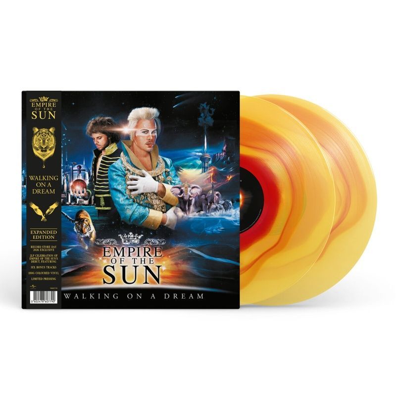 Вінілова платівка Empire Of The Sun &ndash; Walking On A Dream (2LP, Record Store Day, Gatefold, Red In Yellow Vinyl) 602478607790 фото