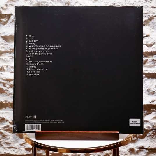 Billie Eilish – When We All Fall Asleep, Where Do We Go? LP винил