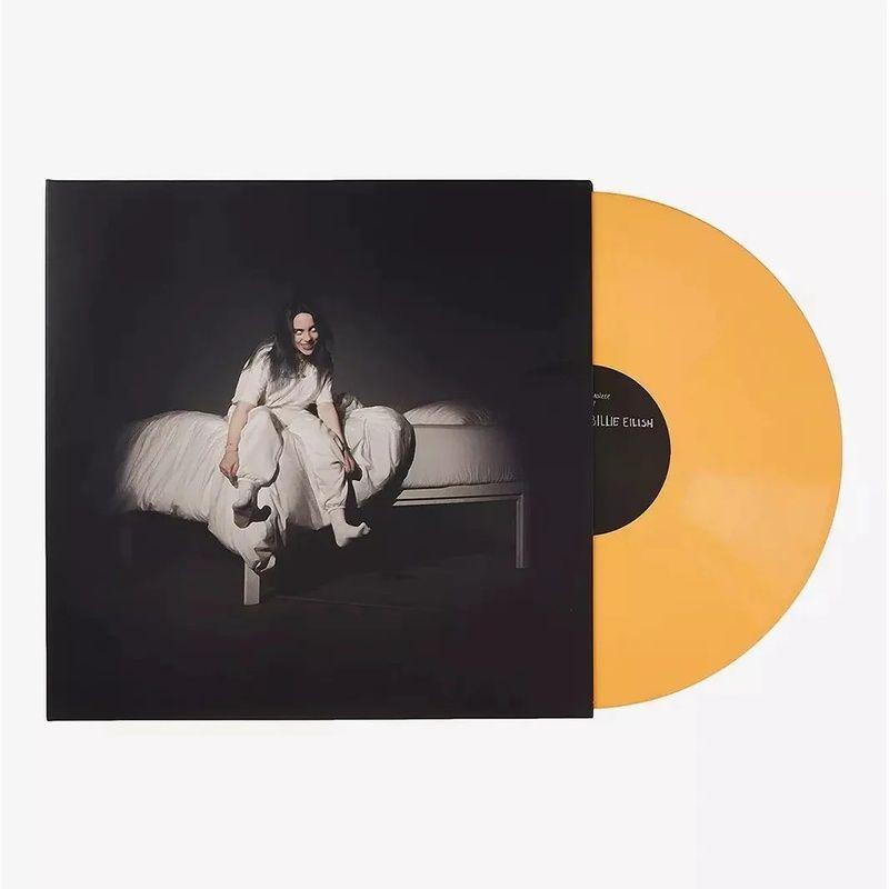 Виниловая пластинка Billie Eilish &ndash; When We All Fall Asleep, Where Do We Go? (LP, Album, Gatefold, Yellow Vinyl) 602577427664 фото