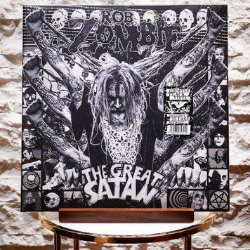 Вінілова платівка Rob Zombie &ndash; The Great Satan (LP, Album, Ghostly Black Vinyl) 4065629753139 фото