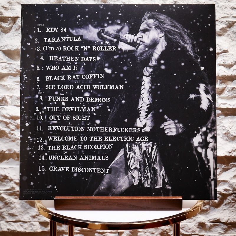 Вінілова платівка Rob Zombie &ndash; The Great Satan (LP, Album, Ghostly Black Vinyl) 4065629753139 фото