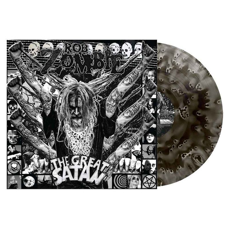 Вінілова платівка Rob Zombie &ndash; The Great Satan (LP, Album, Ghostly Black Vinyl) 4065629753139 фото