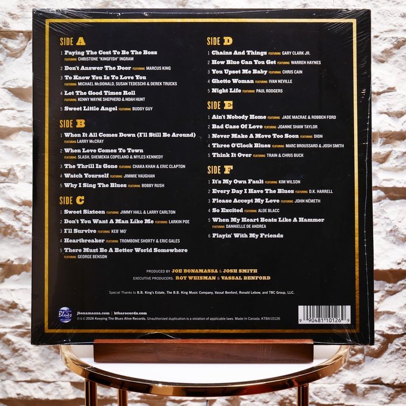 Вінілова платівка Joe Bonamassa &ndash; B.B. King's Blues Summit 100 (3LP, Album, 180g, Vinyl) 0990481101269 фото