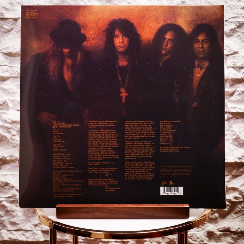Вінілова платівка Ozzy Osbourne &ndash; No More Tears (2LP, Album, Gatefold, Vinyl) 194398772714 фото