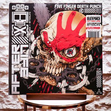 Вінілова платівка Five Finger Death Punch &ndash; AfterLife (LP, Album, Gatefold, 45 RPM, White Vinyl) 846070012310 фото