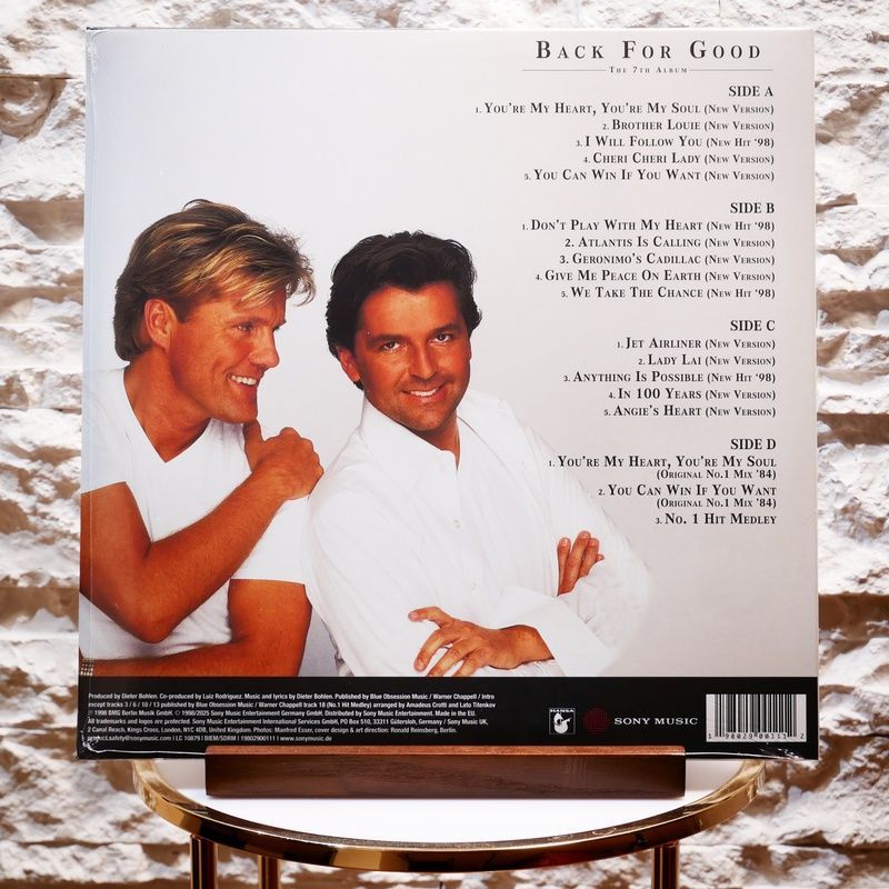 Вінілова платівка Modern Talking &ndash; Back For Good (2LP) 198029001112 фото