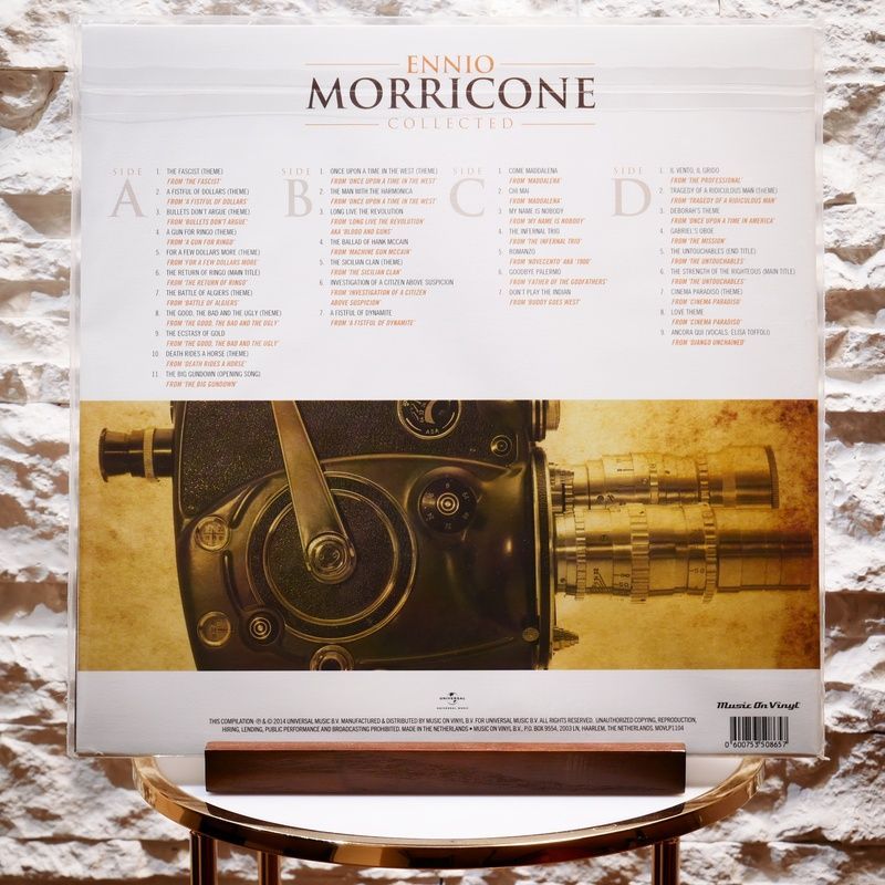 Вінілова платівка Ennio Morricone &ndash; Ennio Morricone Collected (2LP, Compilation, Gatefold, Vinyl) 0600753508657 фото