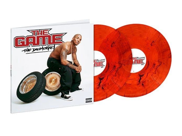 Виниловая пластинка The Game &ndash; The Documentary (2LP, 20th Anniversary, Gatefold, Red Marble Vinyl) 602488008983 фото