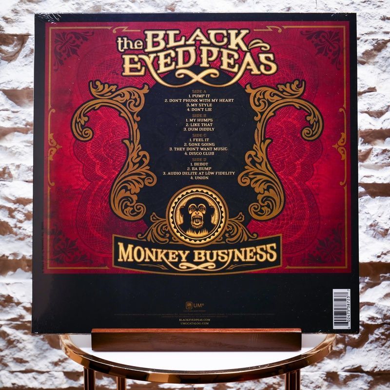 Вінілова платівка The Black Eyed Peas &ndash; Monkey Business (2LP, Album, Ruby Red Vinyl) 602475387237 фото
