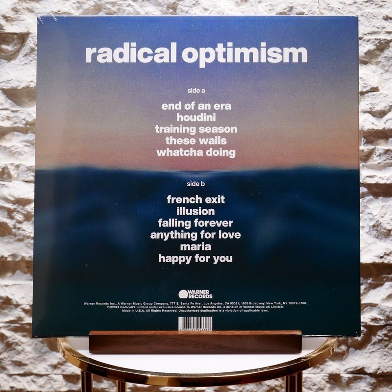Виниловая пластинка Dua Lipa &ndash; Radical Optimism (LP, Album, Clear Vinyl) 5054197943386 фото