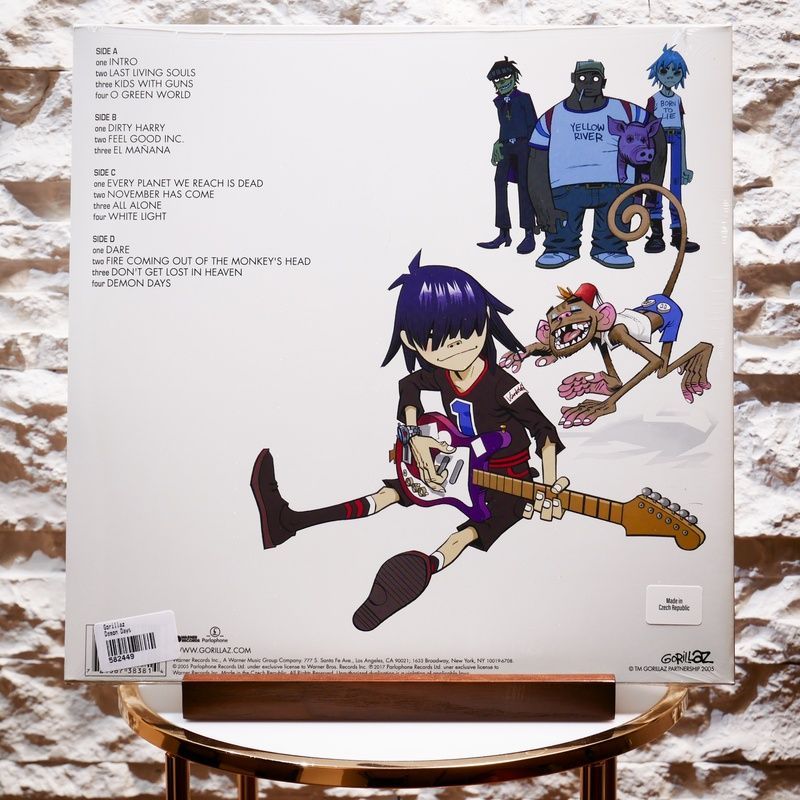 Вінілова платівка Gorillaz &ndash; Demon Days (2LP, Album, Gatefold, Vinyl) 724387383814 фото
