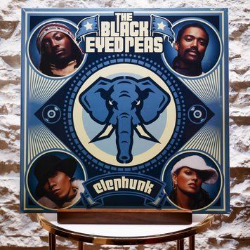 Виниловая пластинка The Black Eyed Peas &ndash; Elephunk (2LP, Album, Gatefold, Sea Blue Vinyl) 602475461876 фото