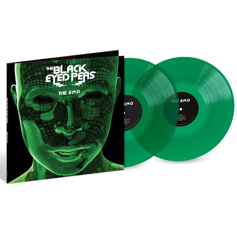 Виниловая пластинка The Black Eyed Peas &ndash; The E.N.D (2LP, Album, Gatefold, Emerald Green Vinyl) 602475380573 фото