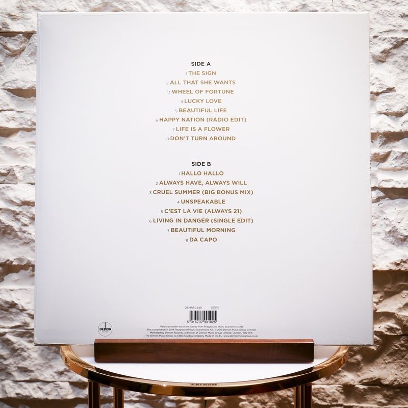 Виниловая пластинка Ace Of Base &ndash; Gold (LP, Compilation, Gold Vinyl) 5014797901025 фото