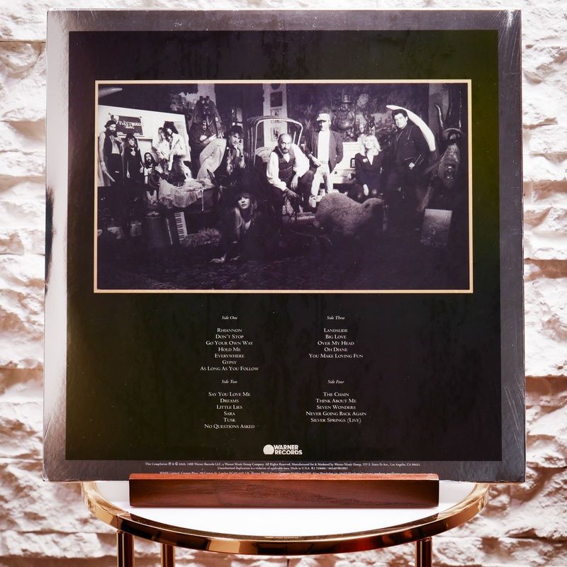 Виниловая пластинка Fleetwood Mac &ndash; Greatest Hits (2LP, Deluxe Edition, Compilation, Translucent White Vinyl) 081227803339 фото