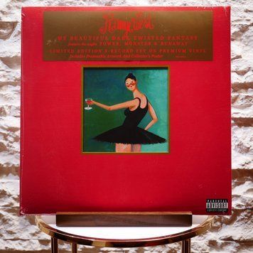 Вінілова платівка Kanye West &ndash; My Beautiful Dark Twisted Fantasy (3LP, Limited Edition, Trifold, Vinyl) 602527594934 фото