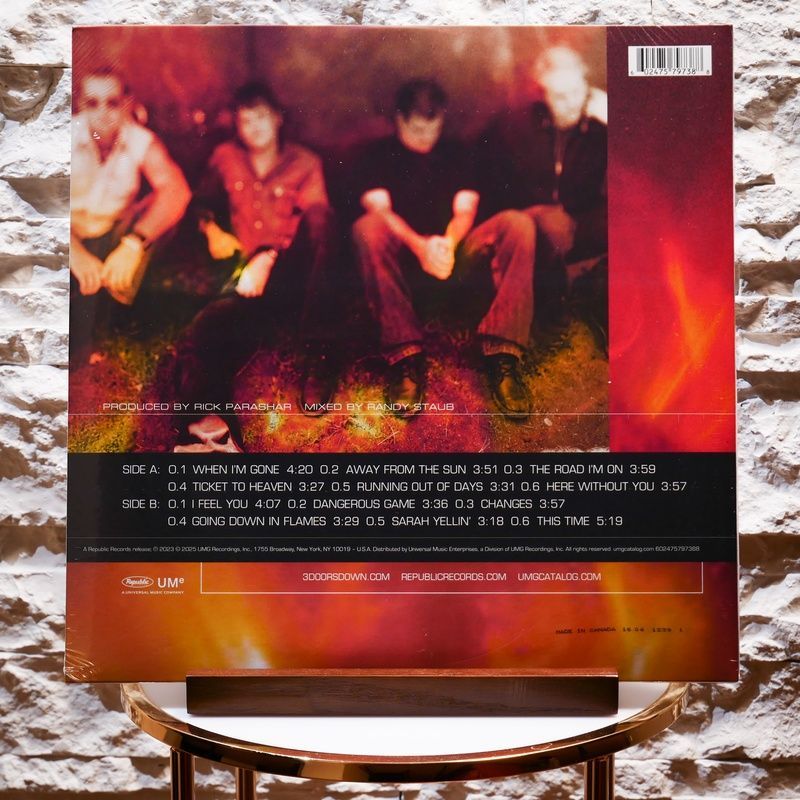 Вінілова платівка 3 Doors Down &ndash; Away From The Sun (LP, Album, Gatefold, Vinyl) 602475797388 фото
