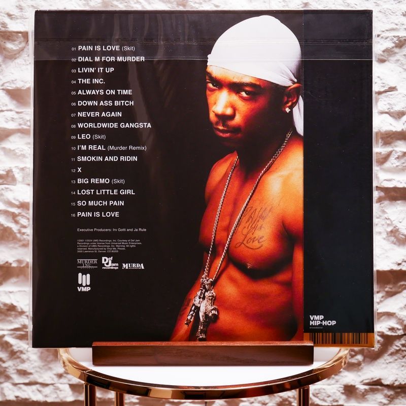 Виниловая пластинка Ja Rule &ndash; Pain Is Love (2LP, VMP Edition, Gatefold, Red & Black Galaxy Vinyl) 810143933147 фото
