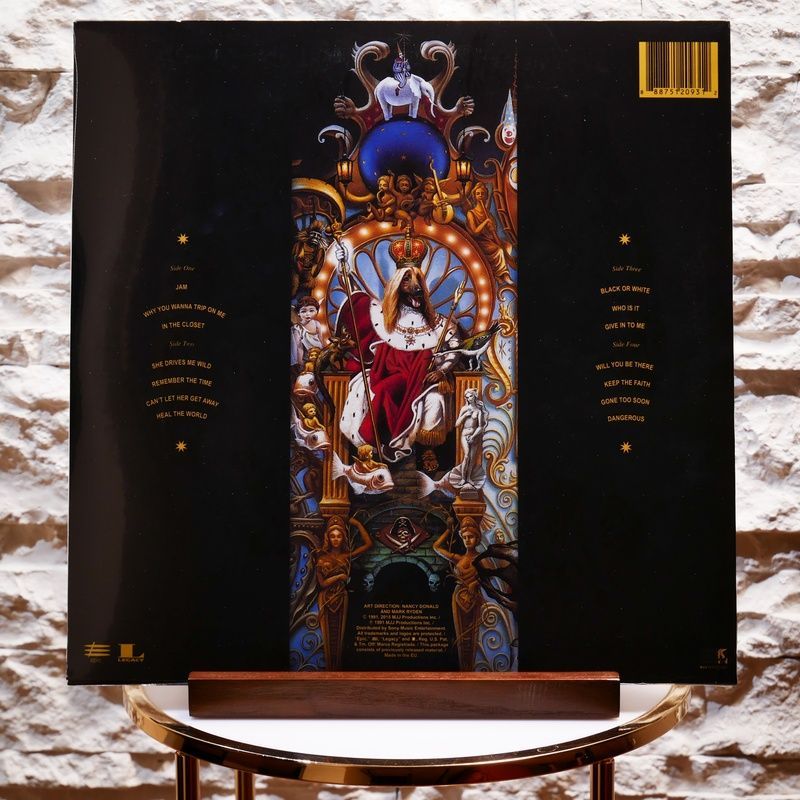 Виниловая пластинка Michael Jackson &ndash; Dangerous (2LP, Album, 180g, Vinyl) 888751209312 фото