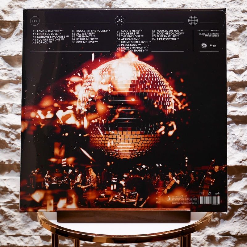 Вінілова платівка Cerrone &ndash; Disco Symphony (2LP, Gatefold, Amber Crystal Clear Vinyl) 5056556149972 фото