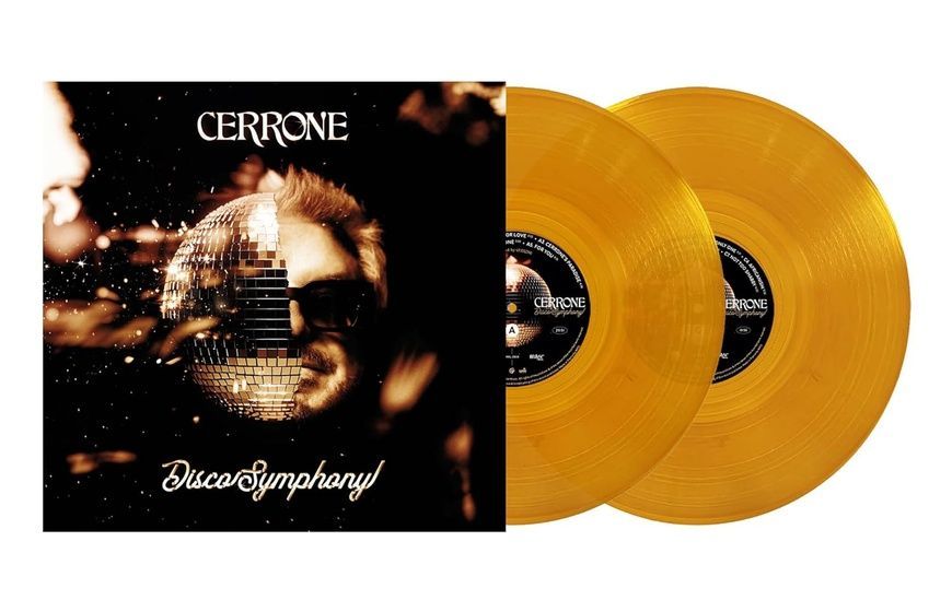 Вінілова платівка Cerrone &ndash; Disco Symphony (2LP, Gatefold, Amber Crystal Clear Vinyl) 5056556149972 фото