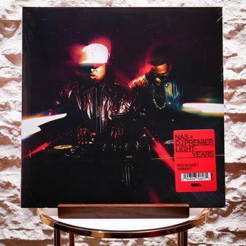 Вінілова платівка Nas + DJ Premier &ndash; Light-Years (2LP, Album, Limited Edition, Gatefold, Red Sunset Vinyl) 199806708071 фото