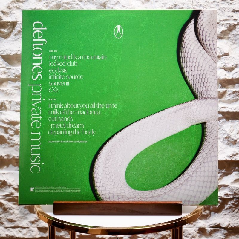 Виниловая пластинка Deftones &ndash; Private Music (LP, Album, Clear Vinyl) 093624832355 фото