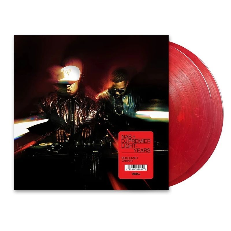 Вінілова платівка Nas + DJ Premier &ndash; Light-Years (2LP, Album, Limited Edition, Gatefold, Red Sunset Vinyl) 199806708071 фото