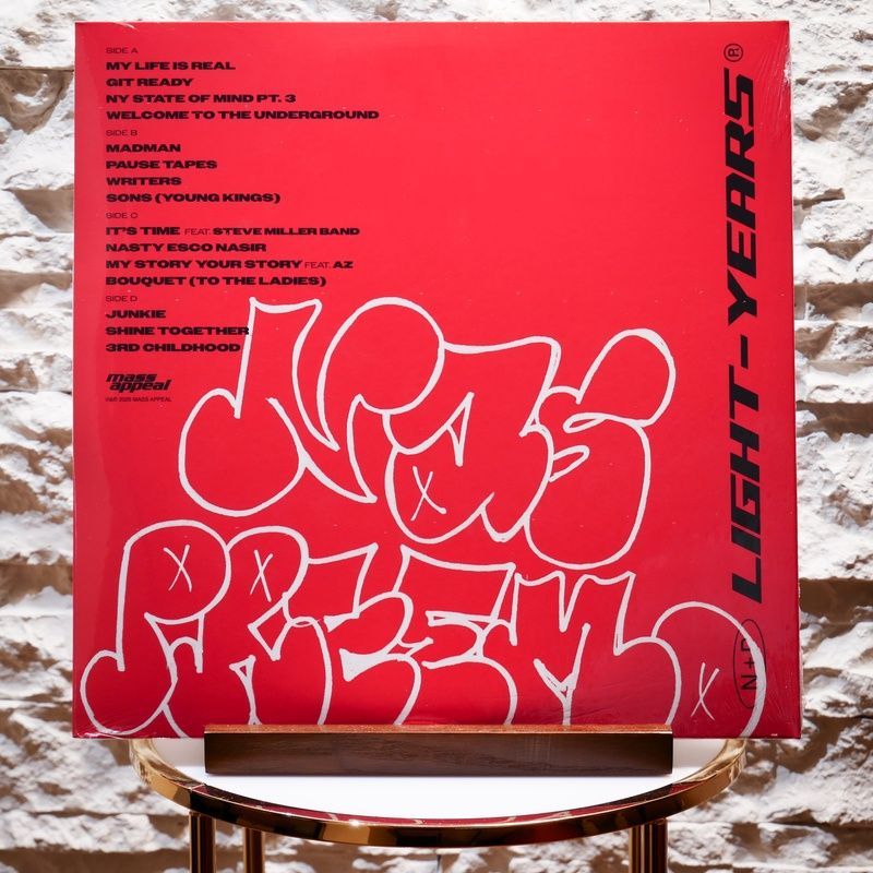 Вінілова платівка Nas + DJ Premier &ndash; Light-Years (2LP, Album, Limited Edition, Gatefold, Red Sunset Vinyl) 199806708071 фото