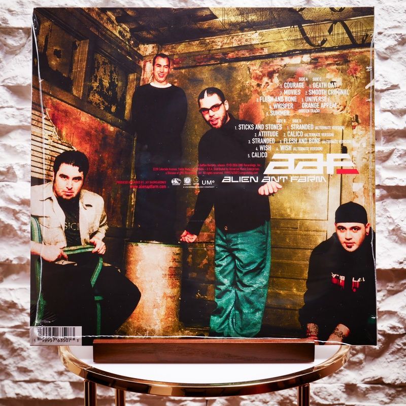 Виниловая пластинка Alien Ant Farm &ndash; ANThology (2LP, 25th Anniversary, Gatefold, Red with Black Smoke Vinyl) 199957635073 фото