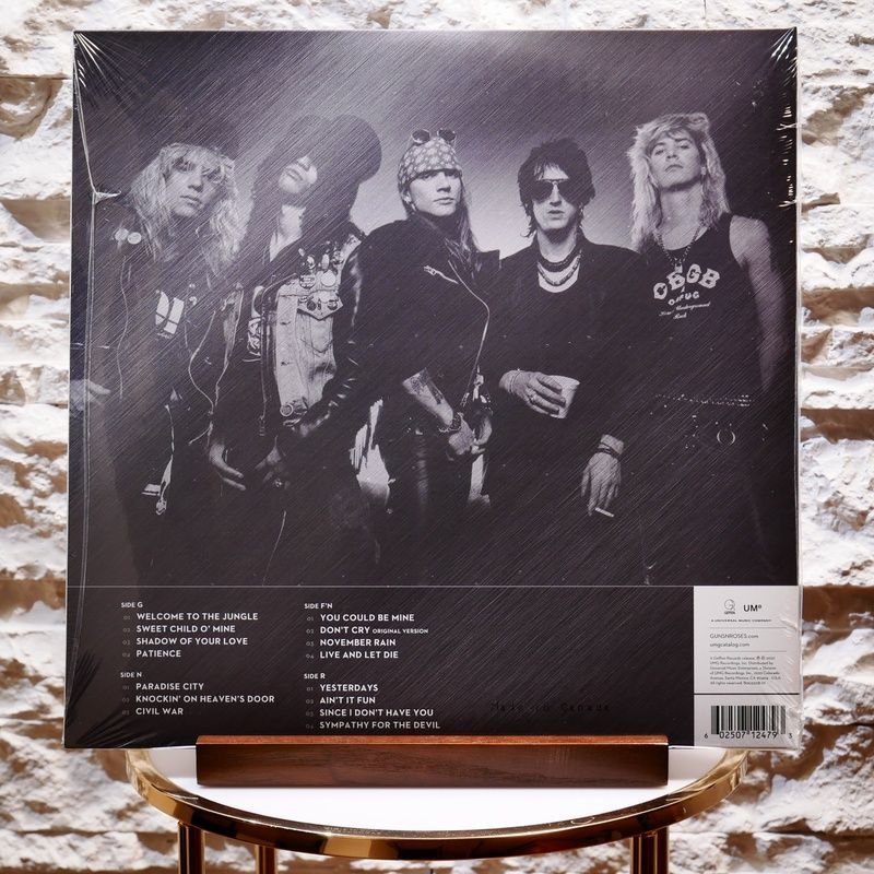 Виниловая пластинка Guns N' Roses &ndash; Greatest Hits (2LP, Compilation, Gatefold, Vinyl) 602507124793 фото