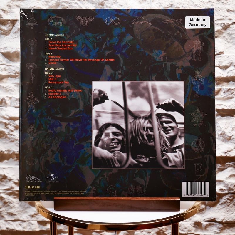 Вінілова платівка Nirvana &ndash; In Utero (2013 Mix) (2LP, Album, Gatefold, 45 RPM, 180 Gram, Vinyl) 602537483471 фото