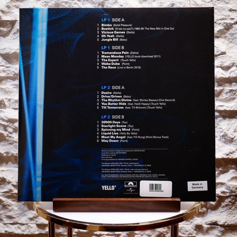 Вінілова платівка Yello &ndash; Yell40 Years (2LP, Compilation, Gatefold, 180gram, Vinyl) 602435602288 фото