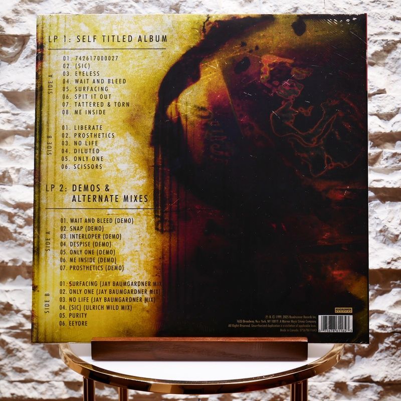 Вінілова платівка Slipknot &ndash; Slipknot (25th Anniversary Edition) (2LP) 075678611643 фото