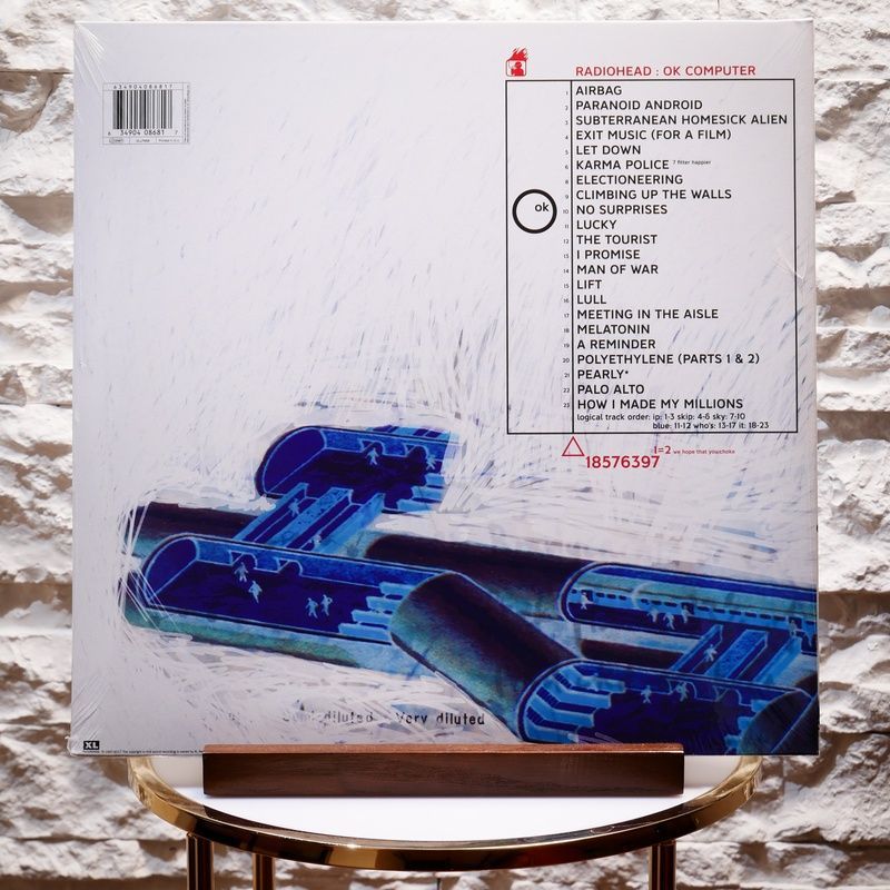 Виниловая пластинка Radiohead &ndash; OK Computer OKNOTOK 1997 2017 (3LP) 634904086817 фото