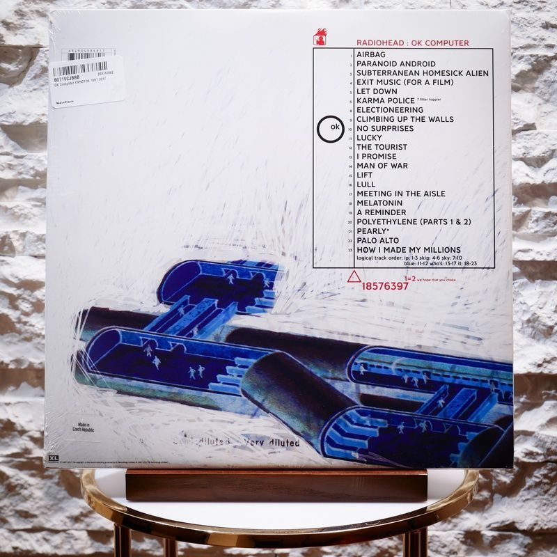 Вінілова платівка Radiohead &ndash; OK Computer OKNOTOK 1997 2017 (3LP, Album, Remastered, Gatefold, 180g, Vinyl) 634904086817 фото