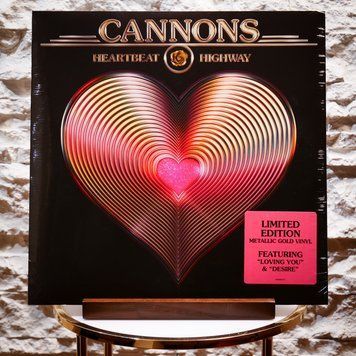 Виниловая пластинка Cannons &ndash; Heartbeat Highway (LP, Album, Metallic Gold Vinyl) 196588660511 фото