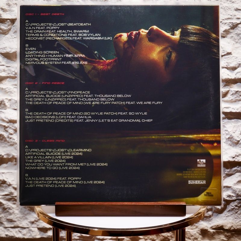 Виниловая пластинка Bad Omens &ndash; Concrete Jungle (The OST) (3LP, Limited Edition, Evergreen Orange Marble Vinyl) 198704061493 фото