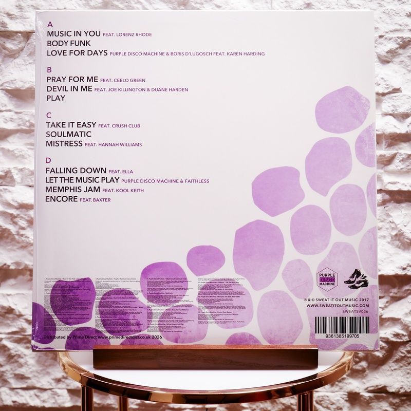 Вінілова платівка Purple Disco Machine &ndash; Soulmatic (2LP, Record Store Day, Purple & Gold Splash Vinyl) 9361385199705 фото