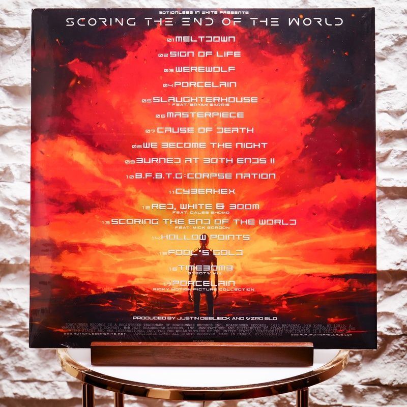 Виниловая пластинка Motionless In White &ndash; Scoring The End Of The World (2LP, Album, Deluxe Edition, Gatefold, Vinyl) 075678636493 фото