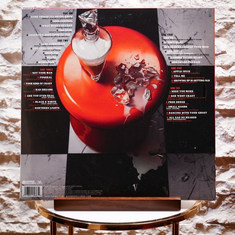 Вінілова платівка Teddy Swims &ndash; I&rsquo;ve Tried Everything But Therapy (3LP, Complete Edition, Milky Clear & Orange Splatter Vinyl) 093624827832 фото