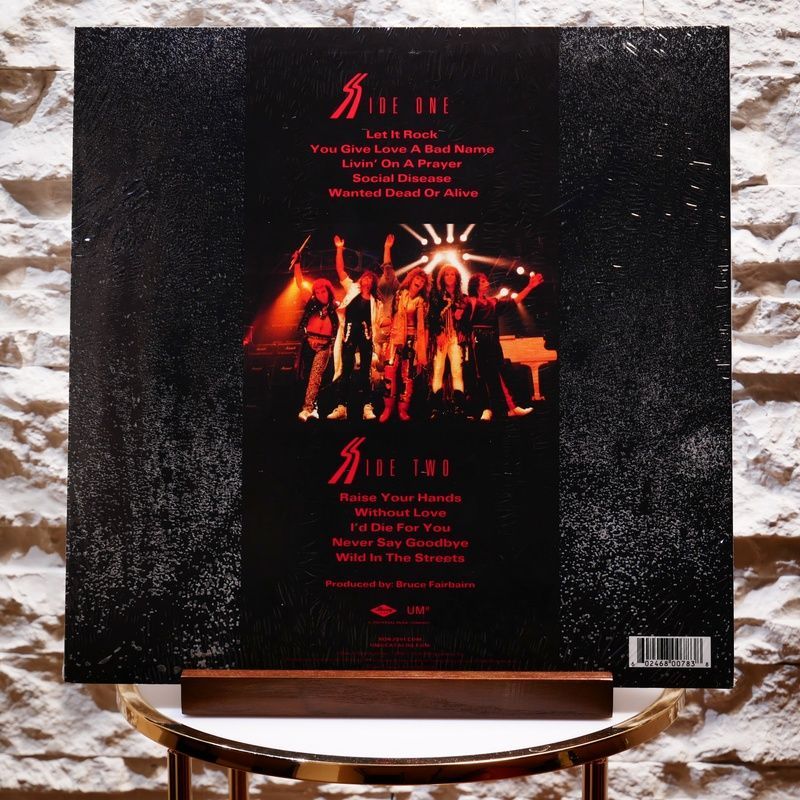 Виниловая пластинка Bon Jovi &ndash; Slippery When Wet (LP, Limited Edition, Picture Disc, Vinyl) 602468007838 фото