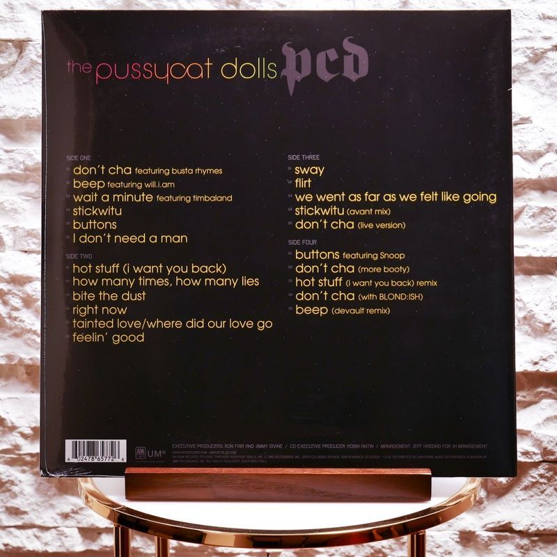 Вінілова платівка The Pussycat Dolls &ndash; PCD (2LP, Special Extended Edition, Gatefold, Red Tangerine Vinyl) 602478657726 фото