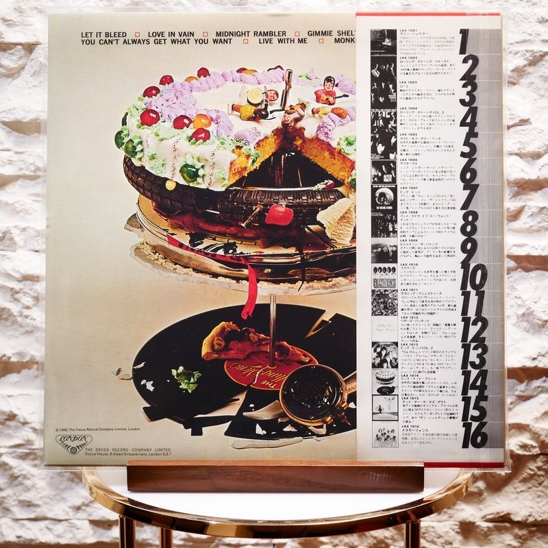 Вінілова платівка The Rolling Stones &ndash; Let It Bleed (Japan, LP, Obi, Album, Vinyl) LAX1014  фото