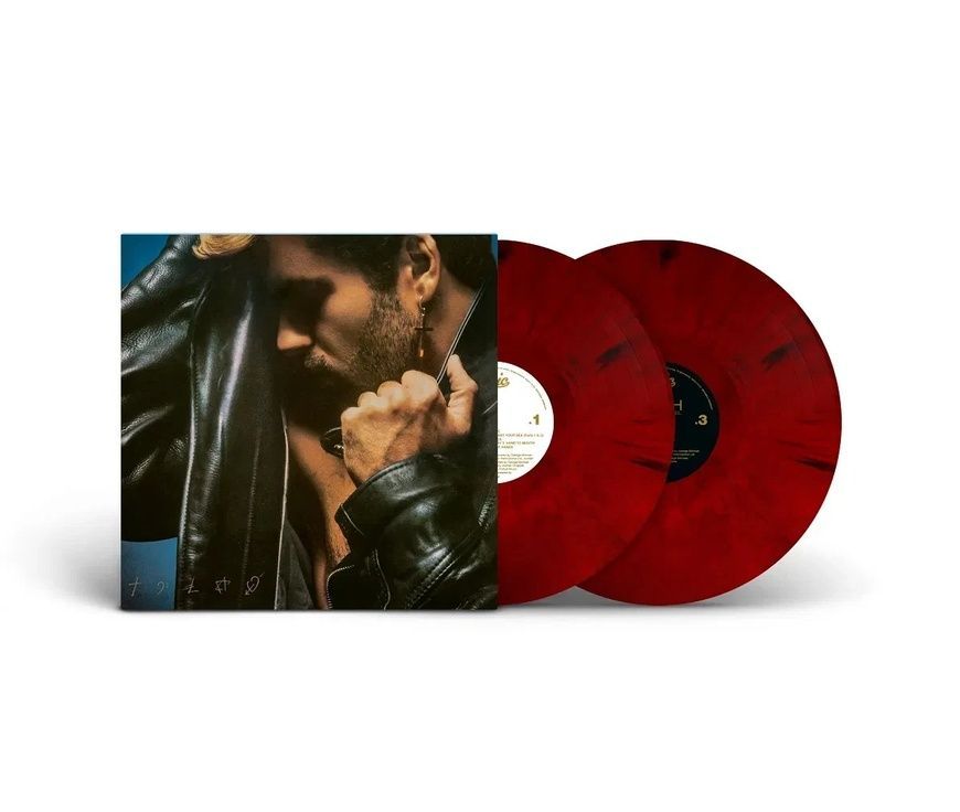 Вінілова платівка George Michael &ndash; Faith (2LP, Album, Remastered, Gatefold, Red & Black Marbled Vinyl) 196588342516 фото