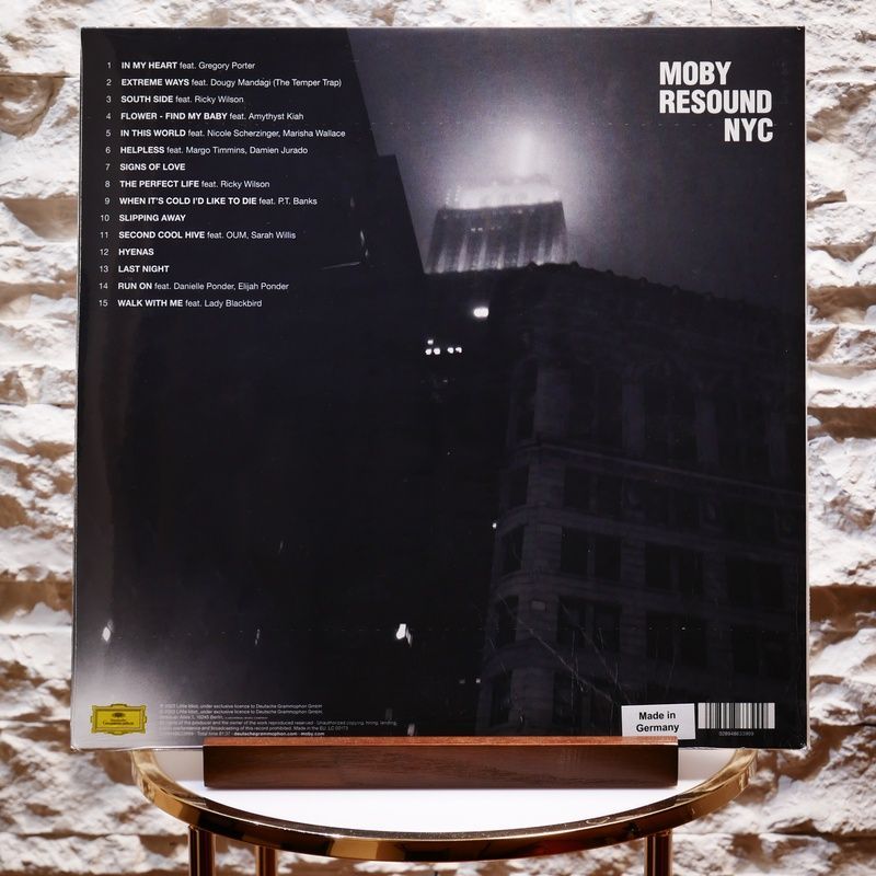 Виниловая пластинка Moby - Resound Nyc (2LP, Limited Edition, Album, Gatefold, Clear Vinyl) 028948633999 фото