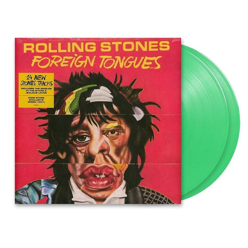 Виниловая пластинка Rolling Stones &ndash; Foreign Tongues (2LP, Indie Exclusive, Album, Gatefold, Green Vinyl) 602488213639 фото