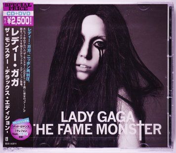Музичний CD диск Lady Gaga &ndash; The Fame Monster (Japan, CD, DVD, Deluxe) 4988005605955 фото