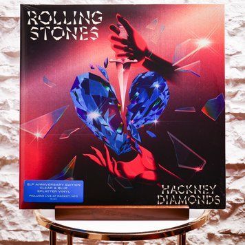 Виниловая пластинка Rolling Stones &ndash; Hackney Diamonds (2LP, Album, Gatefold, Blue & Clear Splatter Vinyl) 602475019855 фото